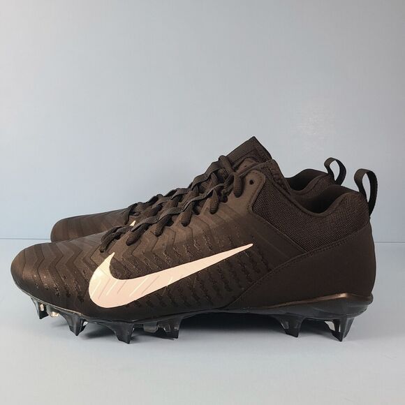 Nike Football Cleats Mens Size 13.5 Alpha Menace Pro 2 Low Black CV6477-001